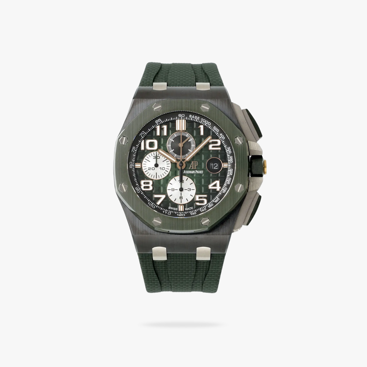 Prestige Atelier Coastal Sport Chronograph 44mm Green Dial Black Ceramic 7439
