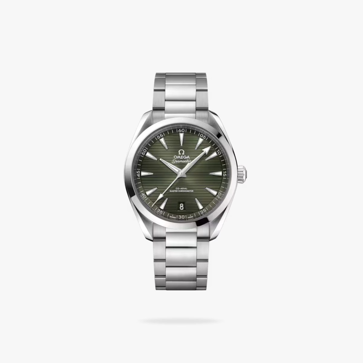 Celestial Aqua Sport 150M 41mm Steel On Steel Green Teak Dial 6503