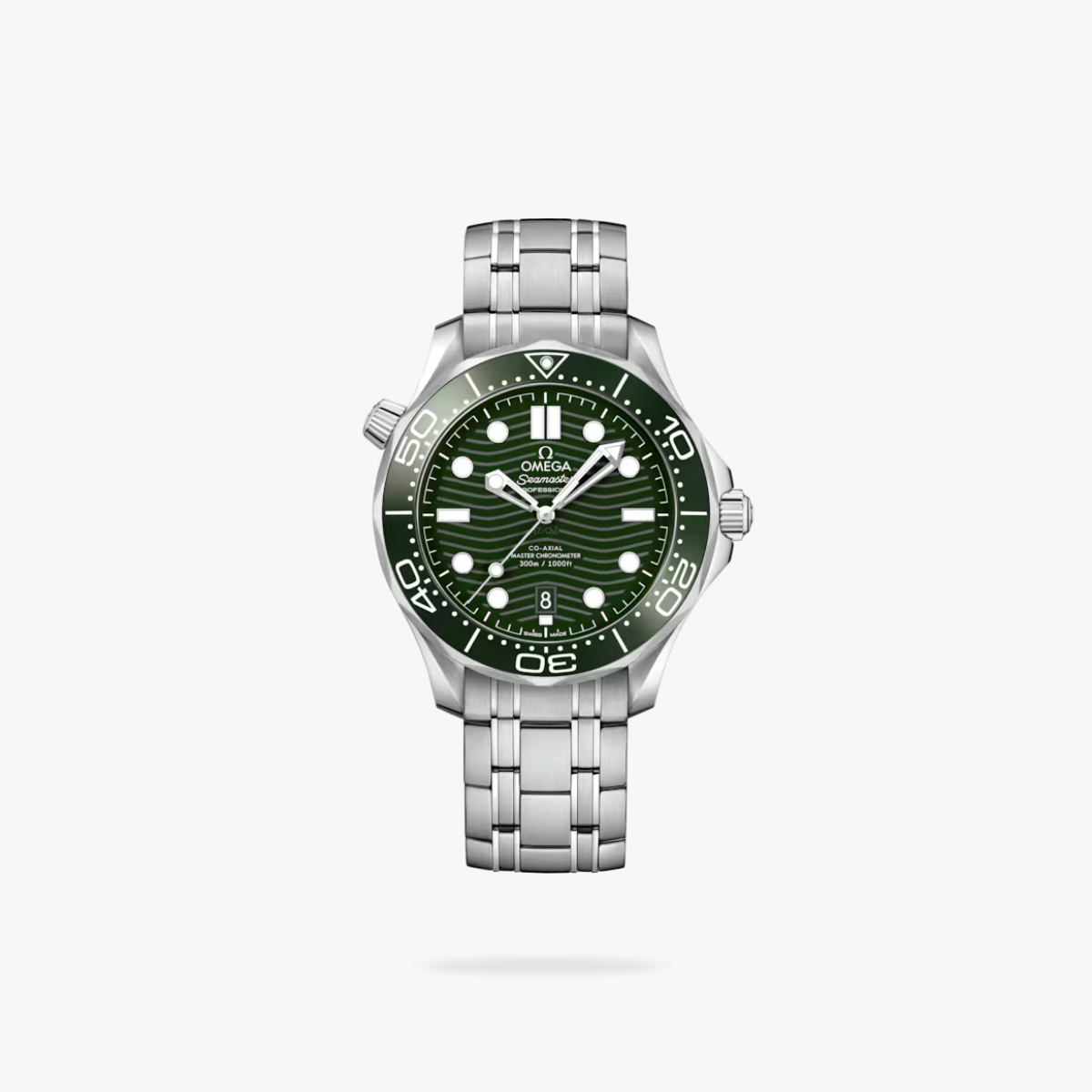Celestial Seafarer Diver 300M 42mm Steel On Steel Green Dial 6855