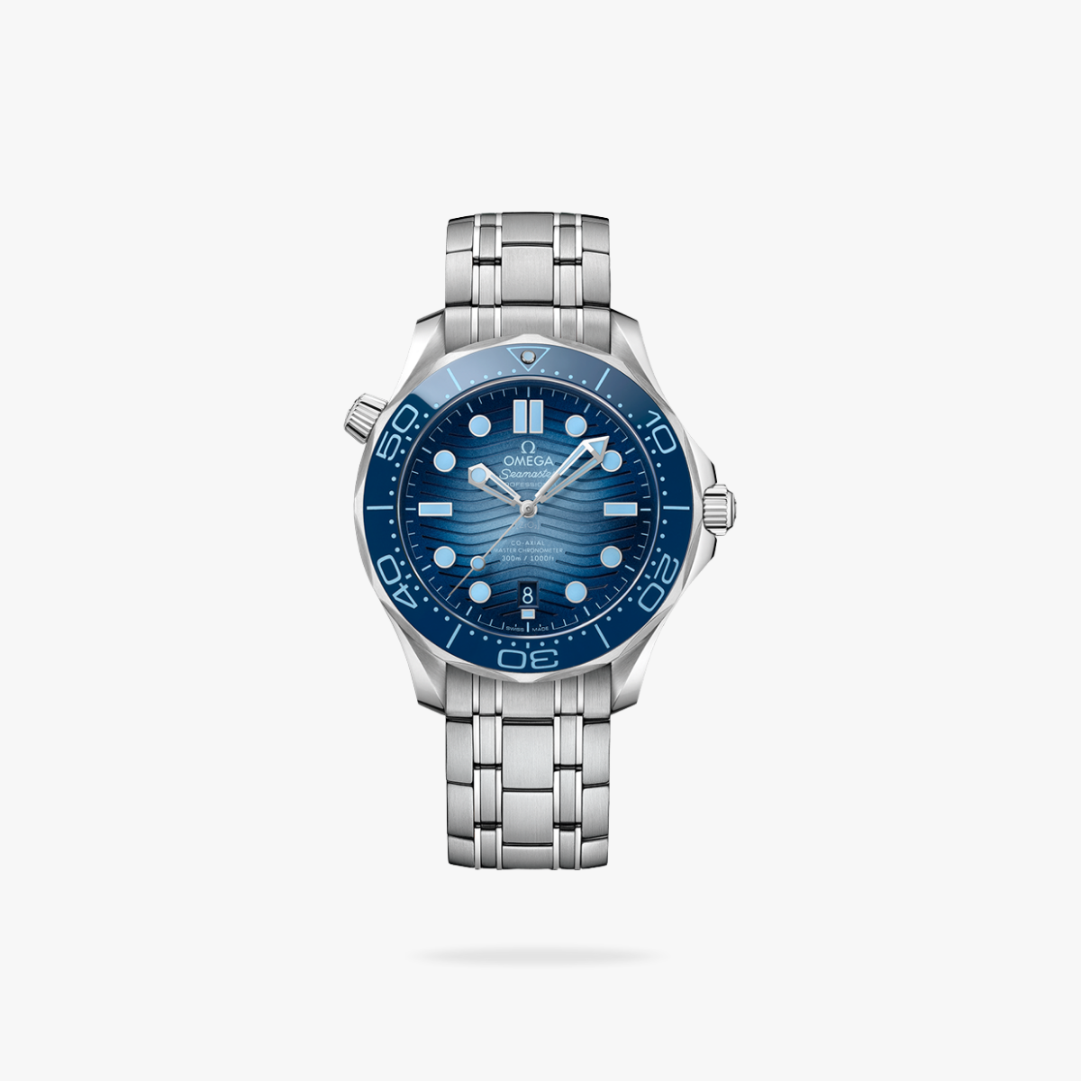 Celestial Seafarer Diver 300M 42mm Steel On Steel on Steel Blue Dial 7340