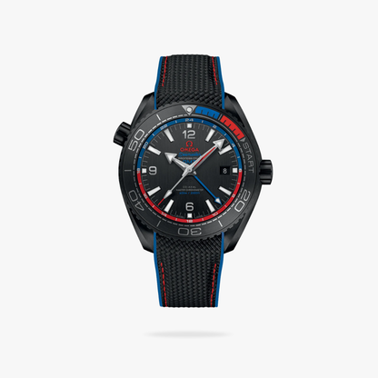 Celestial Ocean Diver 600M Traveller Deep Black 46mm Steel On Rubber Strap Black Dial 8011