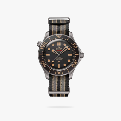 Celestial Seafarer Diver 300M 007 Edition 42mm Titanium On Nato Strap Brown Dial 7467