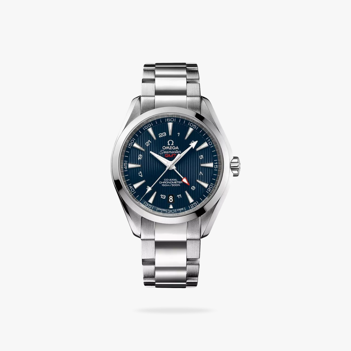Celestial Aqua Sport 150M Traveller 43mm Steel On Steel Blue Dial 7036
