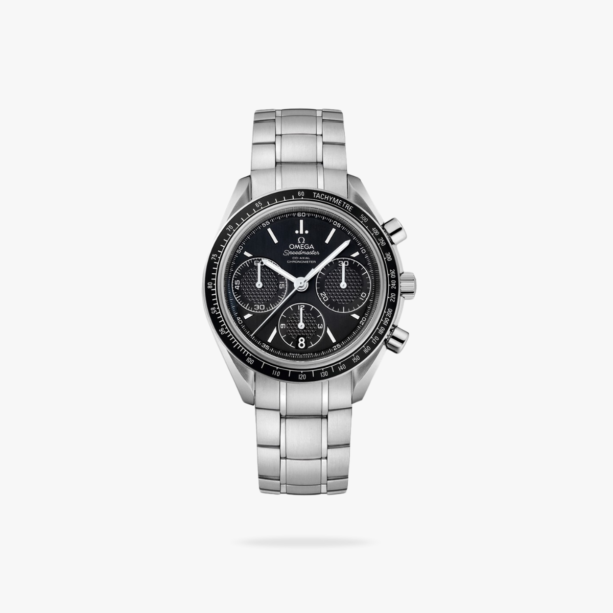 Celestial Racing Chronograph 40mm Steel On Steel Black Dial 8266