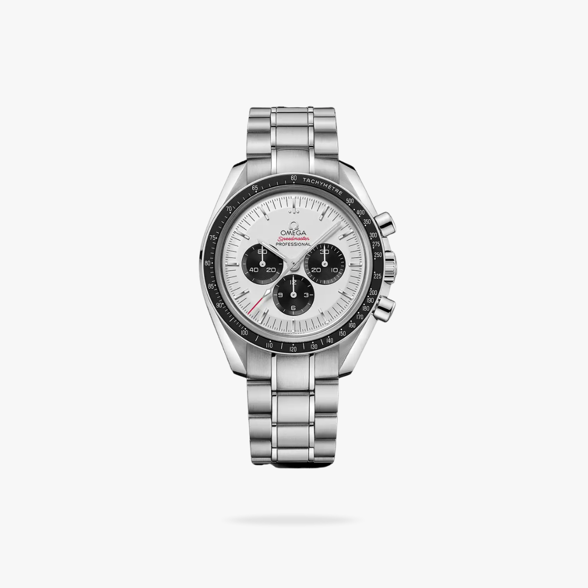 Celestial Moon Chronograph Professional 42mm Steel On Steel Silver Dial 7486