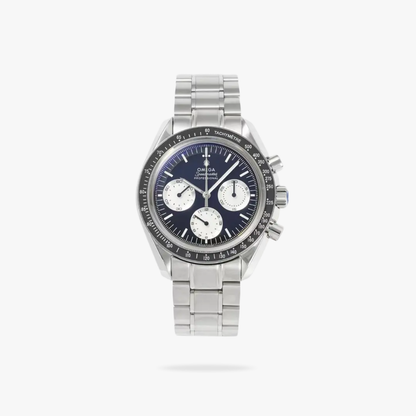 Celestial Chronograph Reduced 39mm Steel On Steel Blue Dial 5562