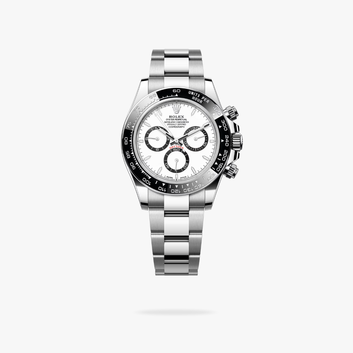 Regency Racing Chronograph 40 mm Timelesssteel Ceramic Bezel Panda Dial 126500LN 1812