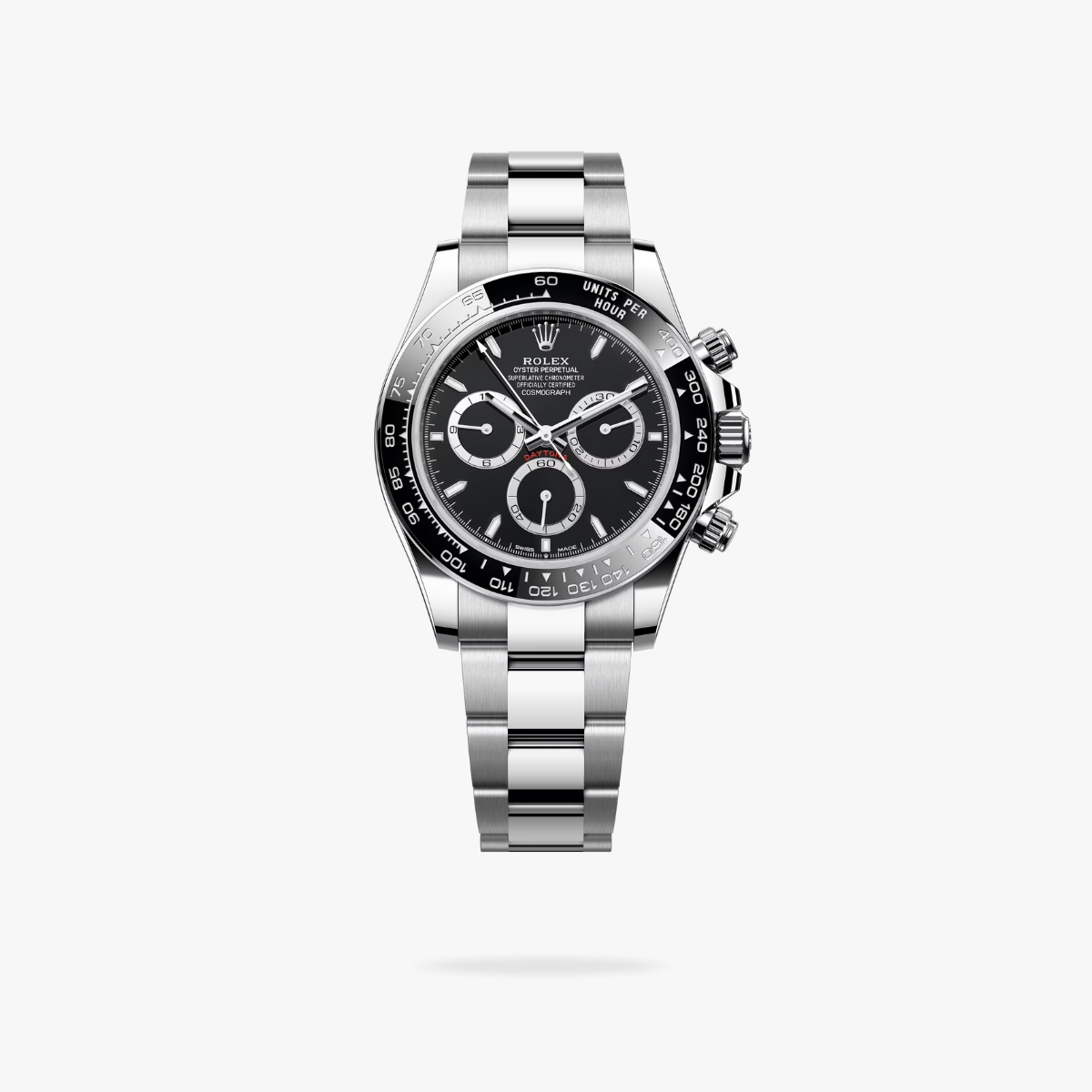 Regency Racing Chronograph 40 mm Timelesssteel Ceramic Bezel Panda Dial 126500LN 3386