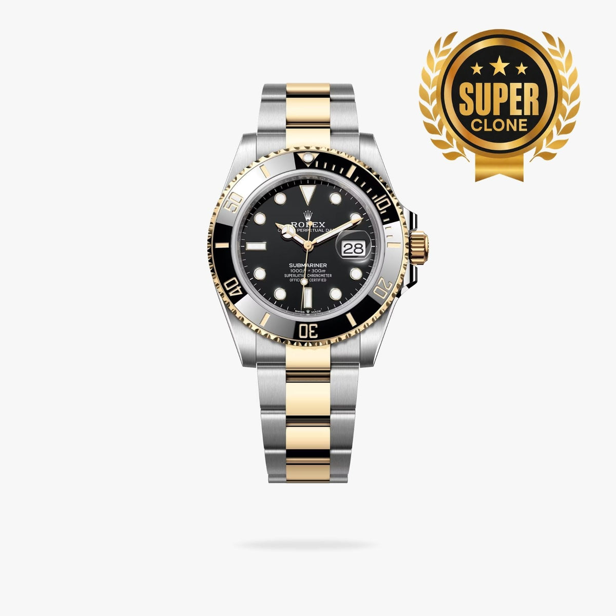 [Super Clone] Regency Diver Date 41 mm Timeless Black ceramic Bezel Bright black Dial 126613LN 2711