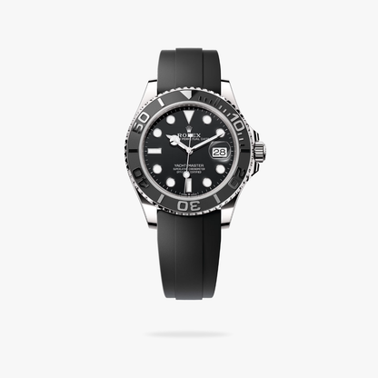 Regency Marine Master 42 mm Rubber Black ceramic Bezel Bright black Dial 226659 6195