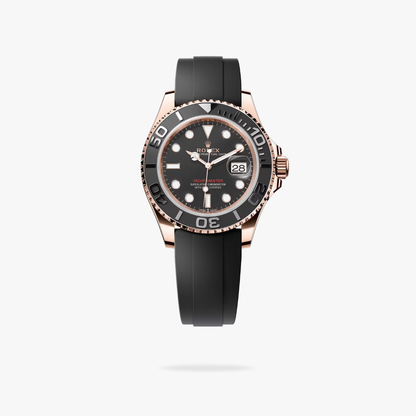 Regency Marine Master 40 mm Rubber Black ceramic Bezel Intense black Dial 126655 2015
