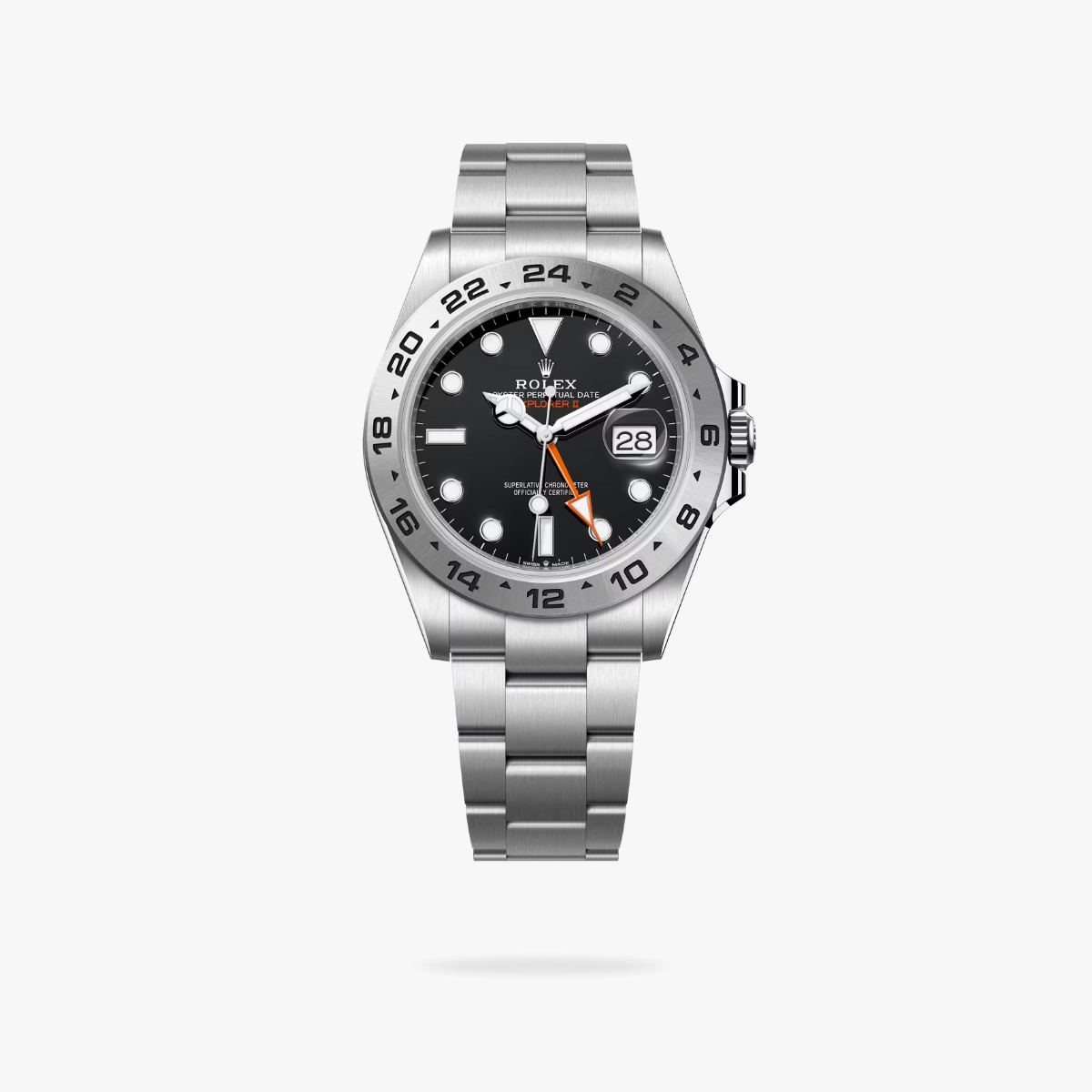 Regency Adventurer II 42 mm Timeless Silver Bezel Black Dial 226570 2781
