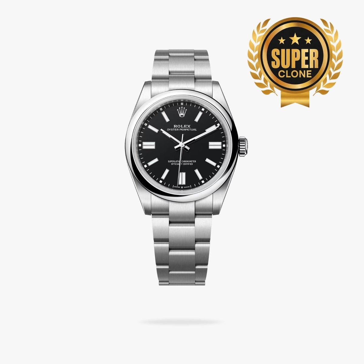 [Super Clone] Regency Timeless Perpetual 41 mm Timeless Trapeze Bezel Black Dial 134300 3730