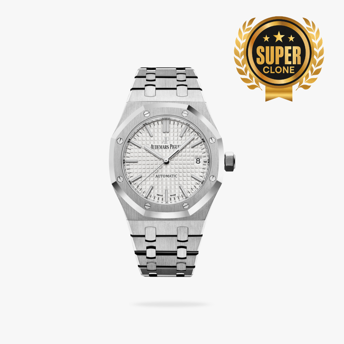 [Super Clone] Prestige Atelier Octagon Sport 41mm White Dial Stainless Steel 4865