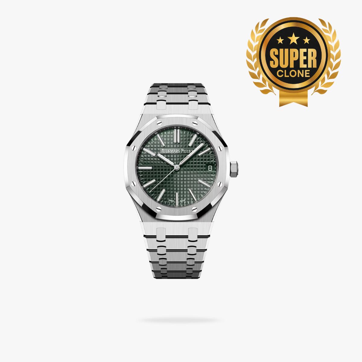 [Super Clone] Prestige Atelier Octagon Sport 41mm Green Dial Stainless Steel 9295