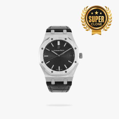 [Super Clone] Prestige Atelier Octagon Sport 41mm Black Dial Stainless Steel 9355