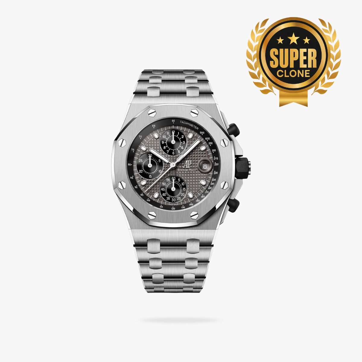 [Super Clone] Prestige Atelier Coastal Sport Chronograph 42mm Grey Dial Stainless Steel 2316