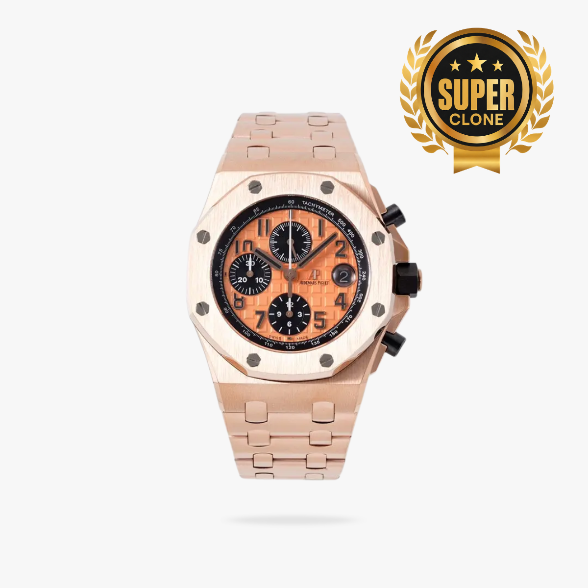 [Super Clone] Prestige Atelier Coastal Sport Chronograph 42mm Rose Gold Dial Rose Gold 2312