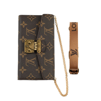 Luxury iPhone case with card holder and strap