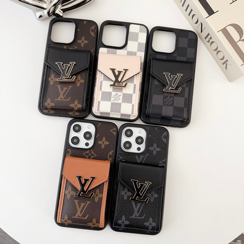 Lou Card Bag Color iPhone Case
