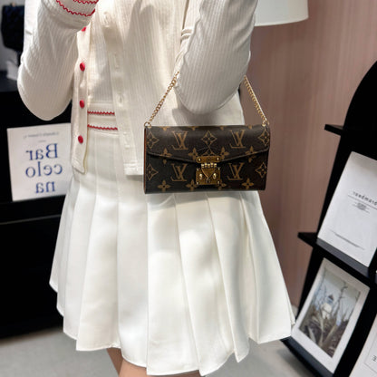 Luxury iPhone case with card holder and strap