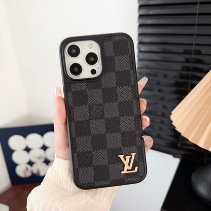 Lou Black & White iPhone Case