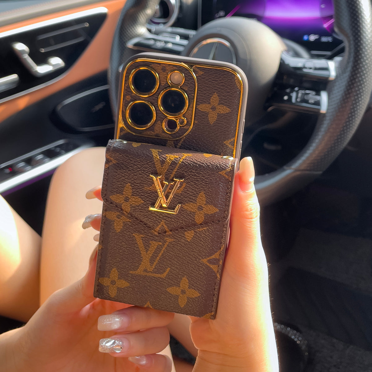 New Classic Luxury Card Holder Phone Case 07