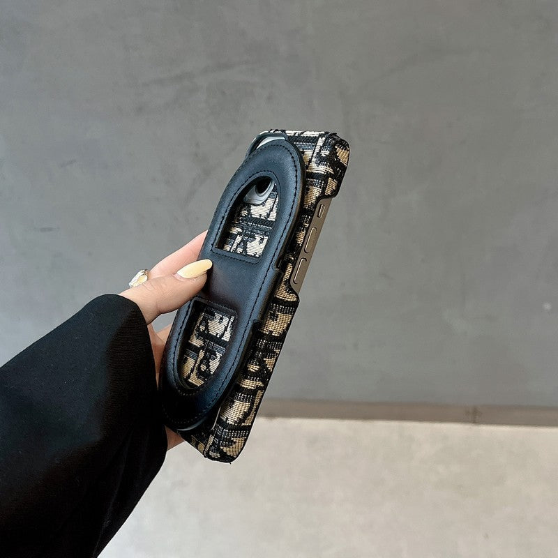 CD Bracket Card Bag iPhone Case