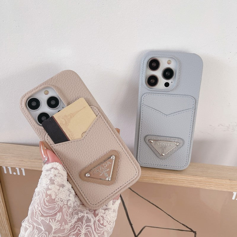 Pra Card Bag Color iPhone Case