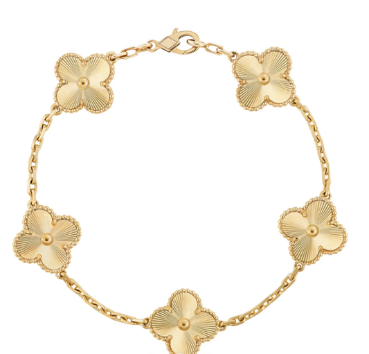 18k Bracelet Four-Leaf Clover Collection