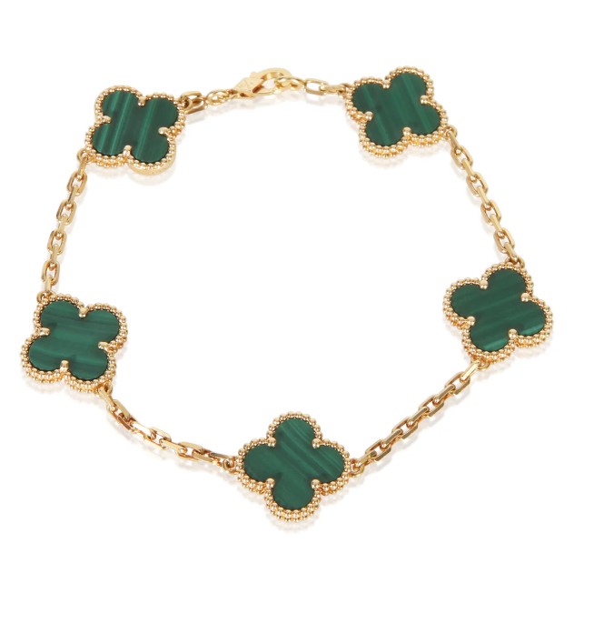 18k Bracelet Four-Leaf Clover Collection