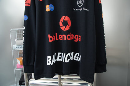 New printed long sleeve T-shirt