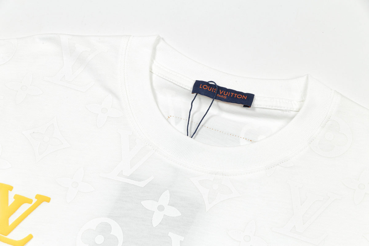 25ss New embroidery logo t-shirt