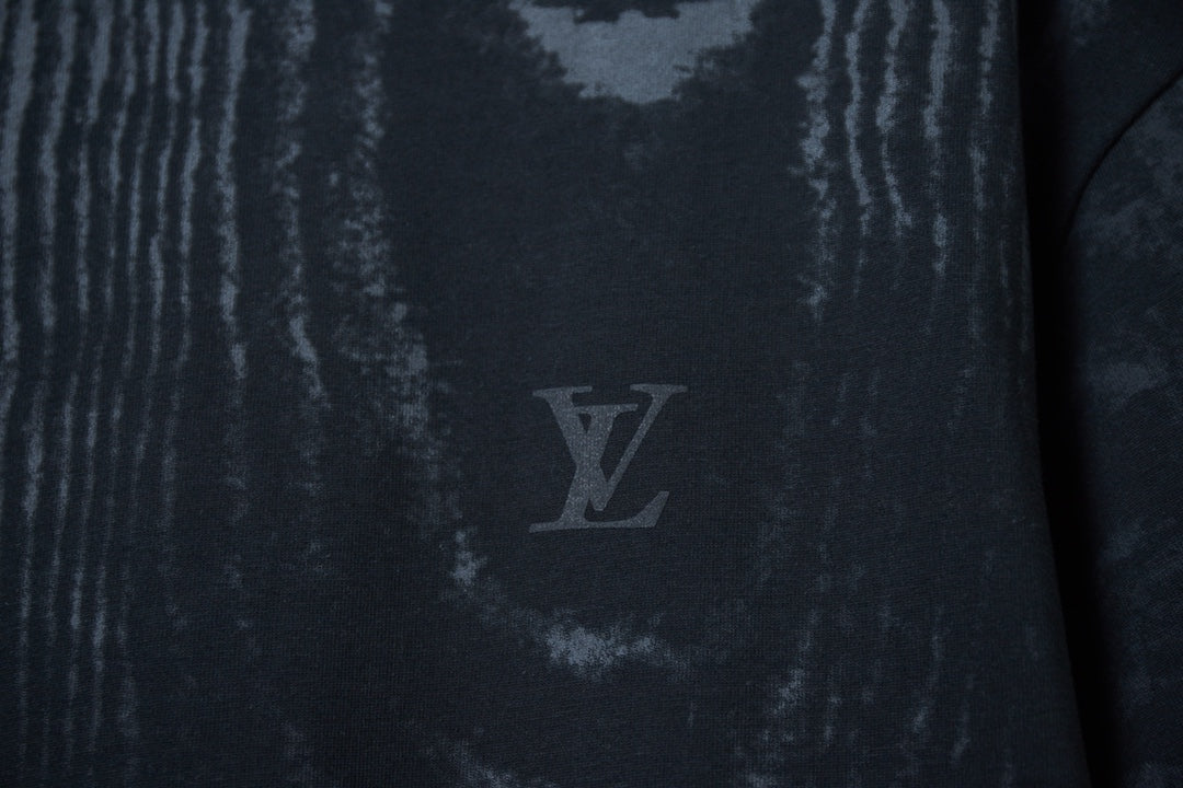 Corrugated texture printing t-shirt