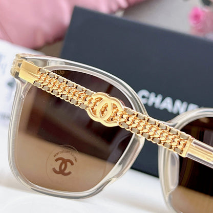 2026 7 Colors Double Braided Style Temple Sunglasses