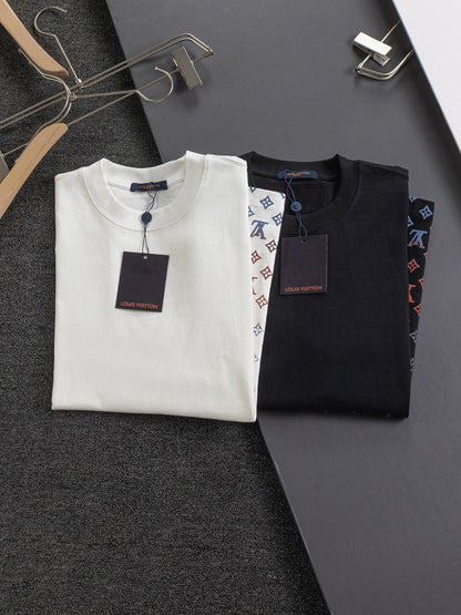 Gradient foam printing t-shirt