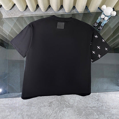 New small plane printing t-shirt