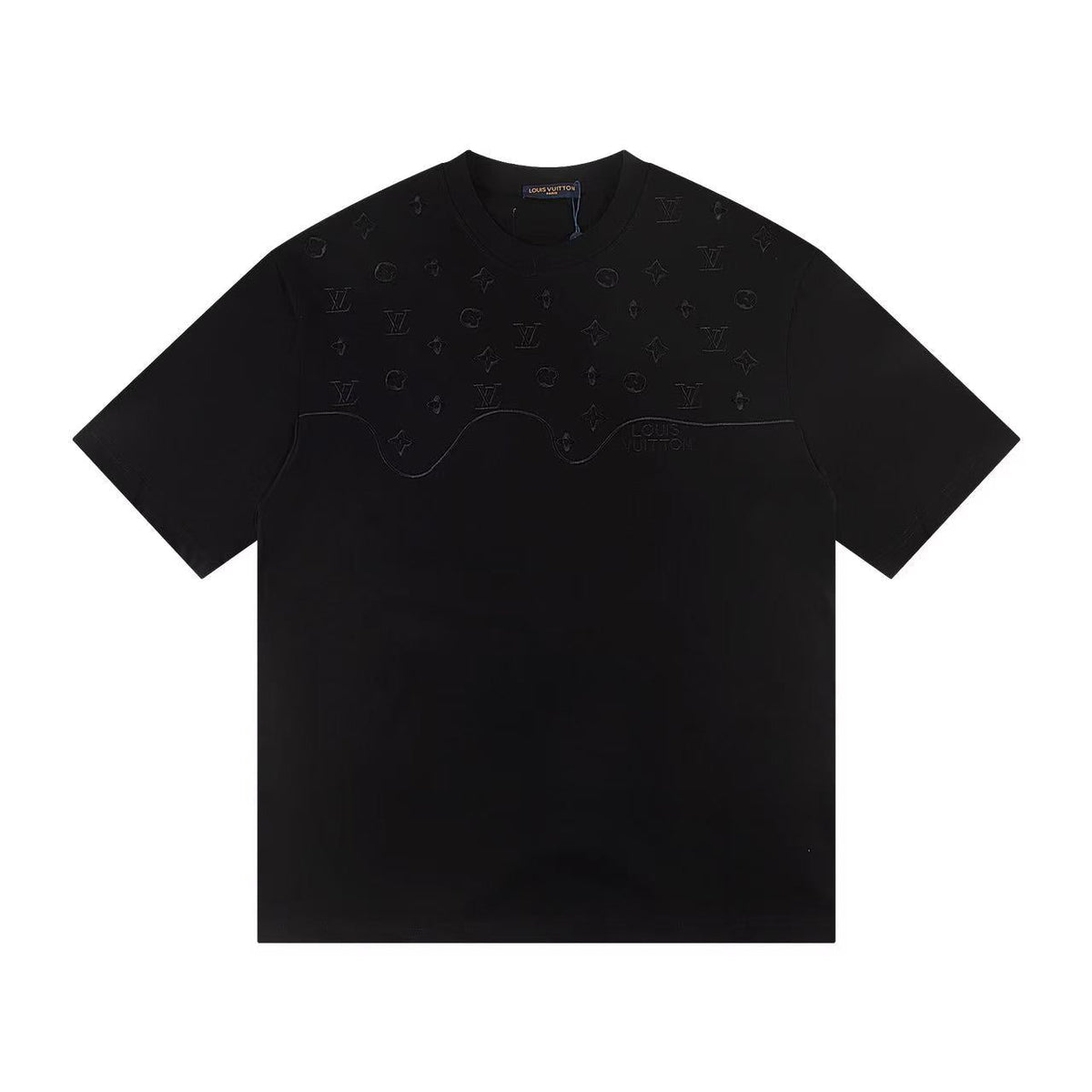 New embroidery splicing t-shirt