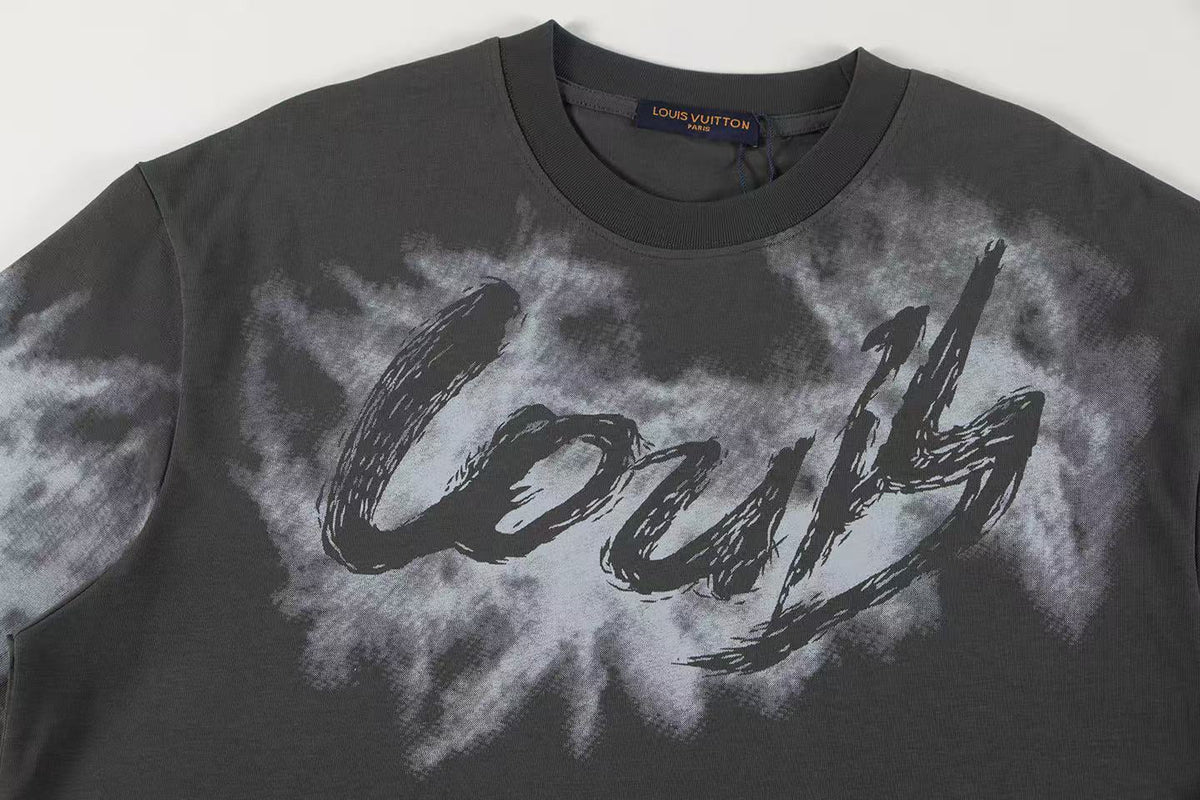 New retro print t-shirt