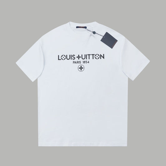 Simple letter printing t-shirt