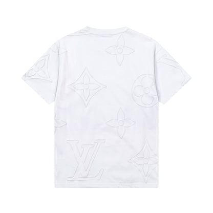 Covered in printed cotton T-shirt