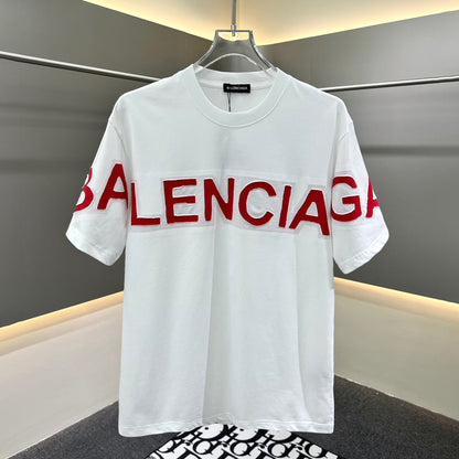 New high quality patch embroidery t-shirt