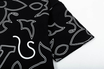Full of printed T-shirt