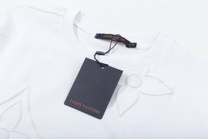 Covered in printed cotton T-shirt