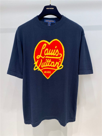Heart printing t-shirt