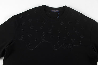 New embroidery splicing t-shirt