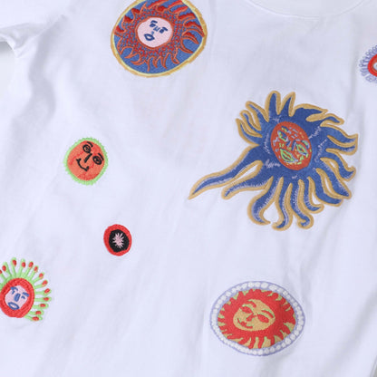 New full-embroidery t-shirt