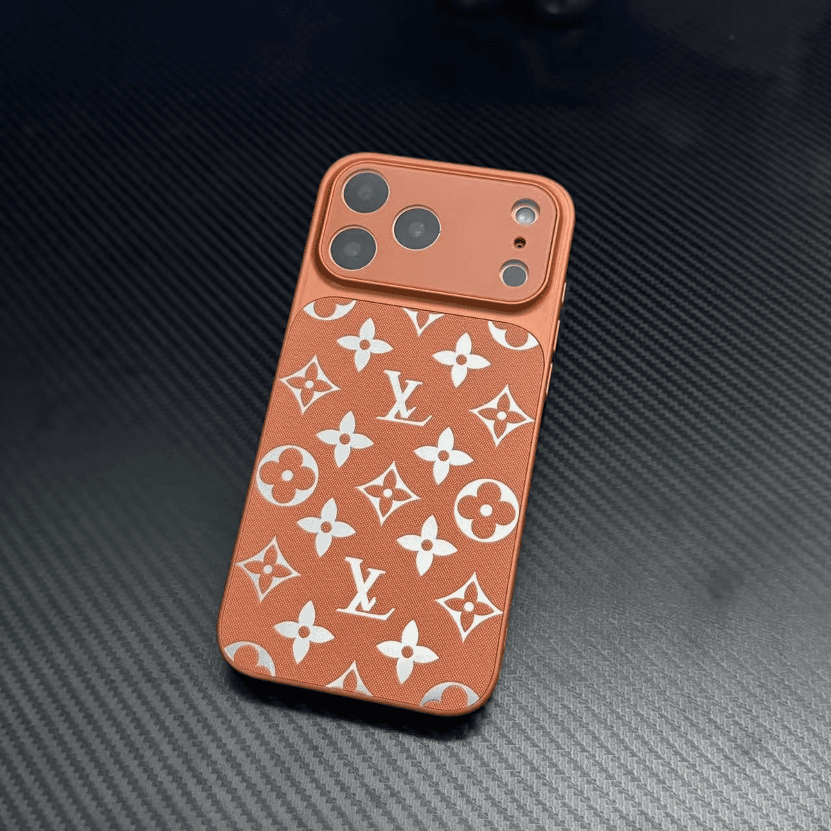 Luxury Color-Shifting Monogram Phone Case