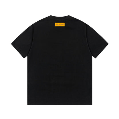 Colorful handmade graffiti t-shirt
