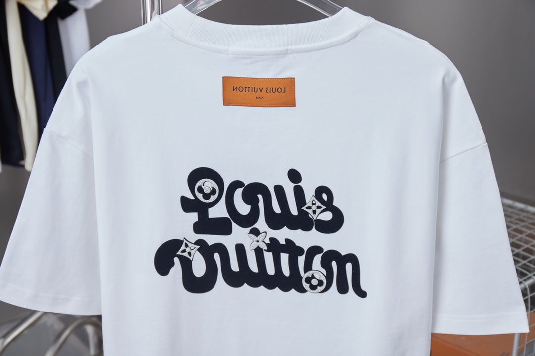 Three dimensional printed cotton t-shirt